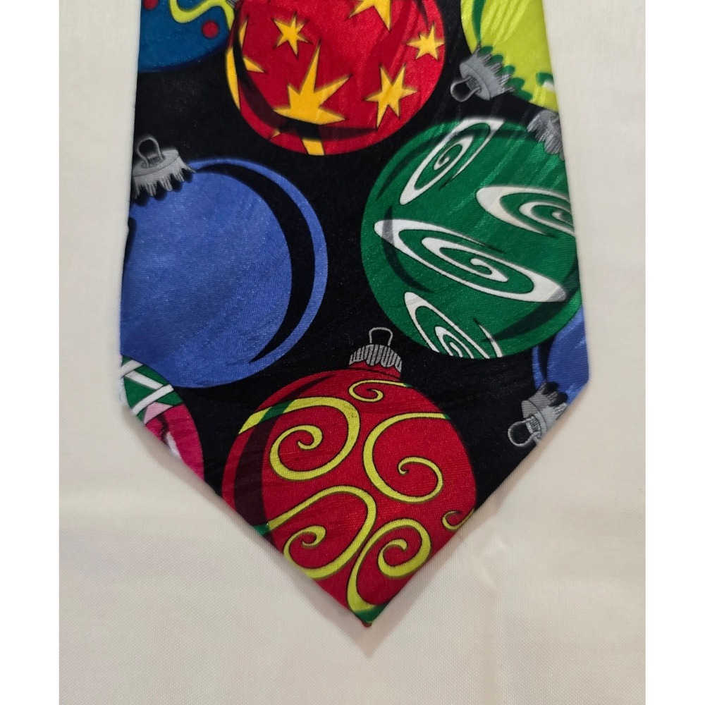 Keith Daniels Handmade Christmas Ornament Tie Holiday Party‎ Festive Fun